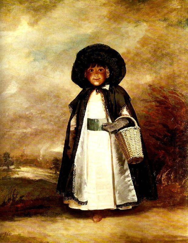 Sir Joshua Reynolds miss crewe china oil painting image